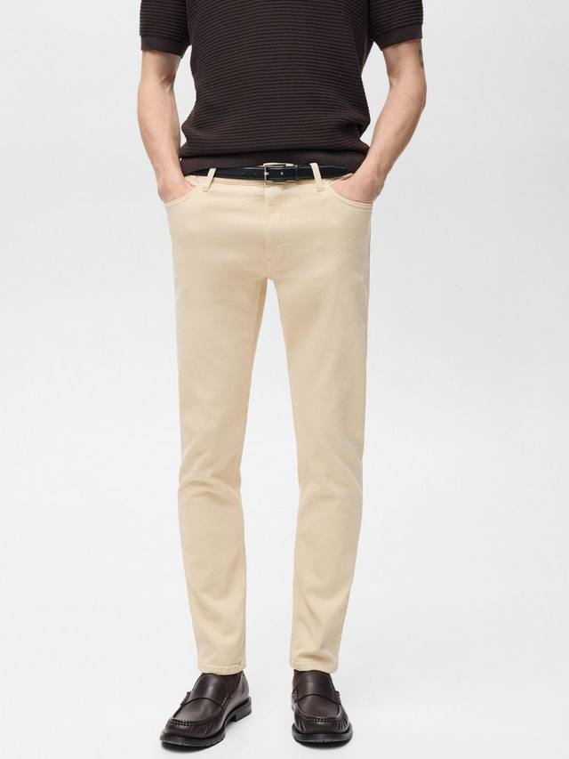 

Джинсы Patrick Slim Fit Mango, Beige