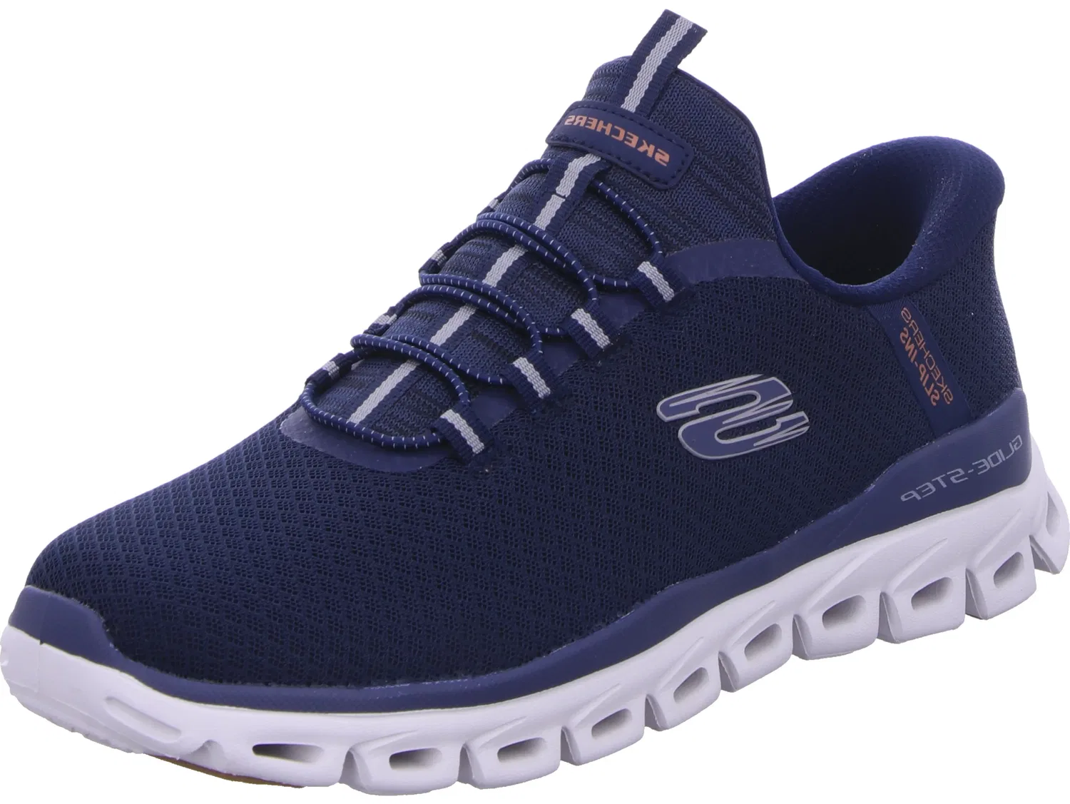 Слипперы Glide-Step Skechers, синий