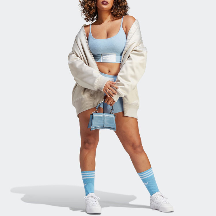 Жилет Spice Girls Series женский небесно-голубой Adidas Originals — фото 4