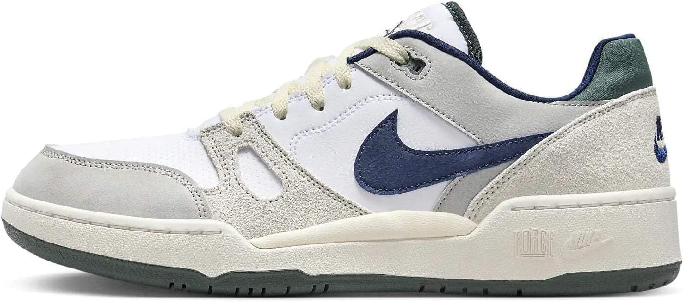 

Nike Mens Full Force Low, White/Grey