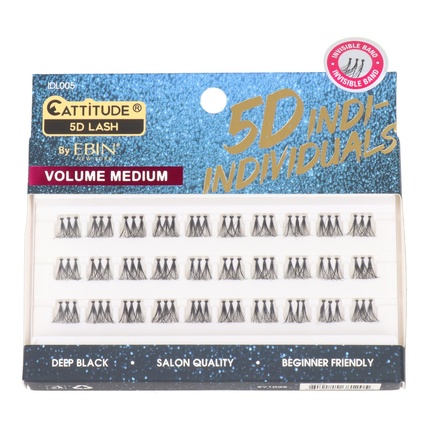 

Cattitude 5d Individual Lash Volume Medium 005 Ebin New York