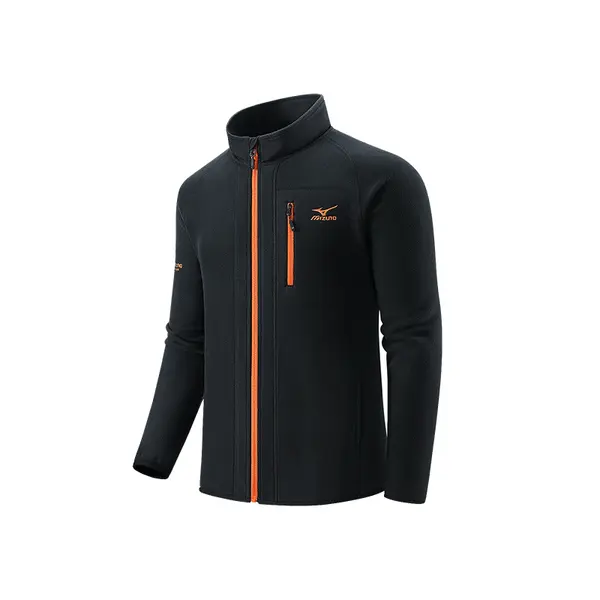 

Куртка sport jacket 'black orange' Mizuno, черный