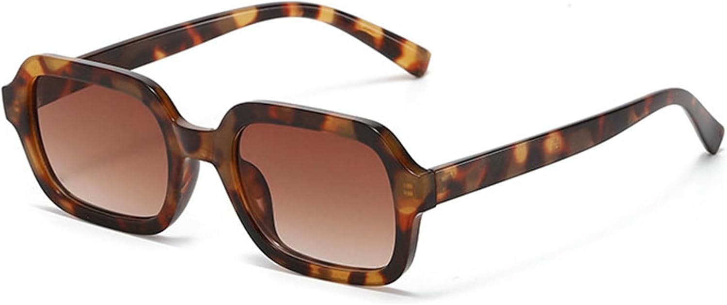 

Модные маленькие солнцезащитные очки неправильной формы для мужчин и женщин, классические квадратные желтые винтажные очки, защита от ультрафиолета UV400 S68 helena, C2