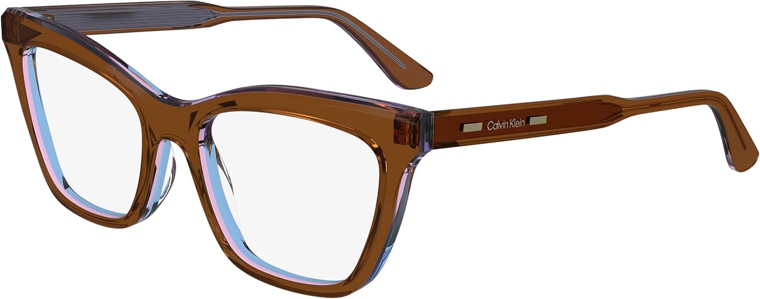 

Современные женские солнцезащитные очки Calvin Klein, 227 Brown/Azure