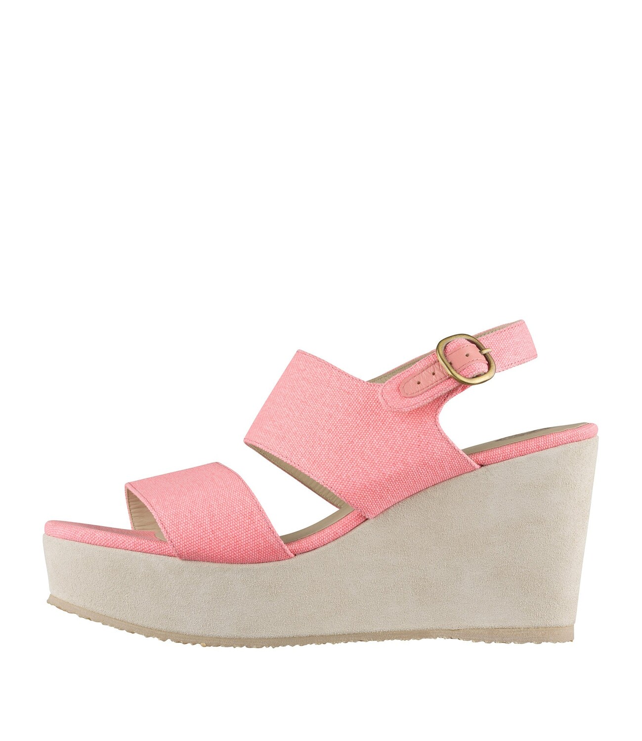 

босоножки Lily на танкетке APC, цвет Fluorescent Pink