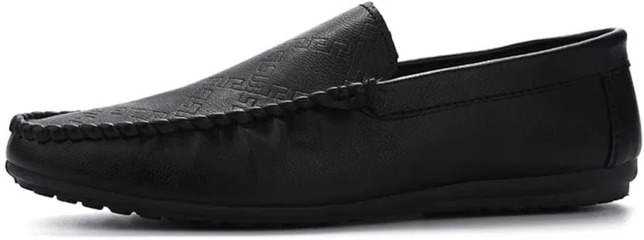 Лоферы кожаные Moccasins Black — фото 2