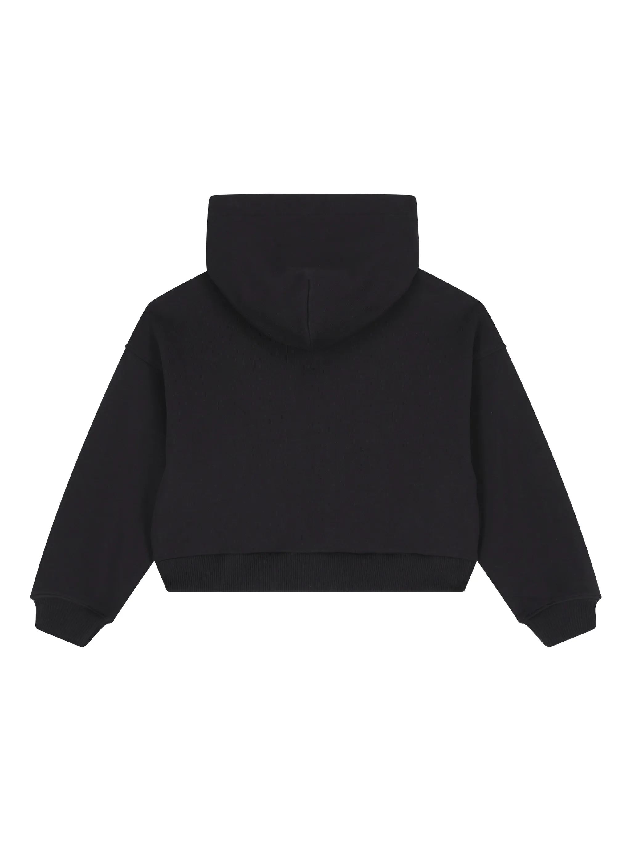 Толстовка с капюшоном на молнии с логотипом Calvin Klein Kids, черный — фото 2