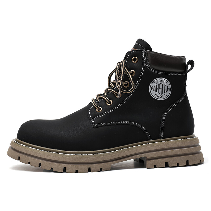 

Мужские ботинки Cahhrrn X Martin Boot Men Beige Zuwudong