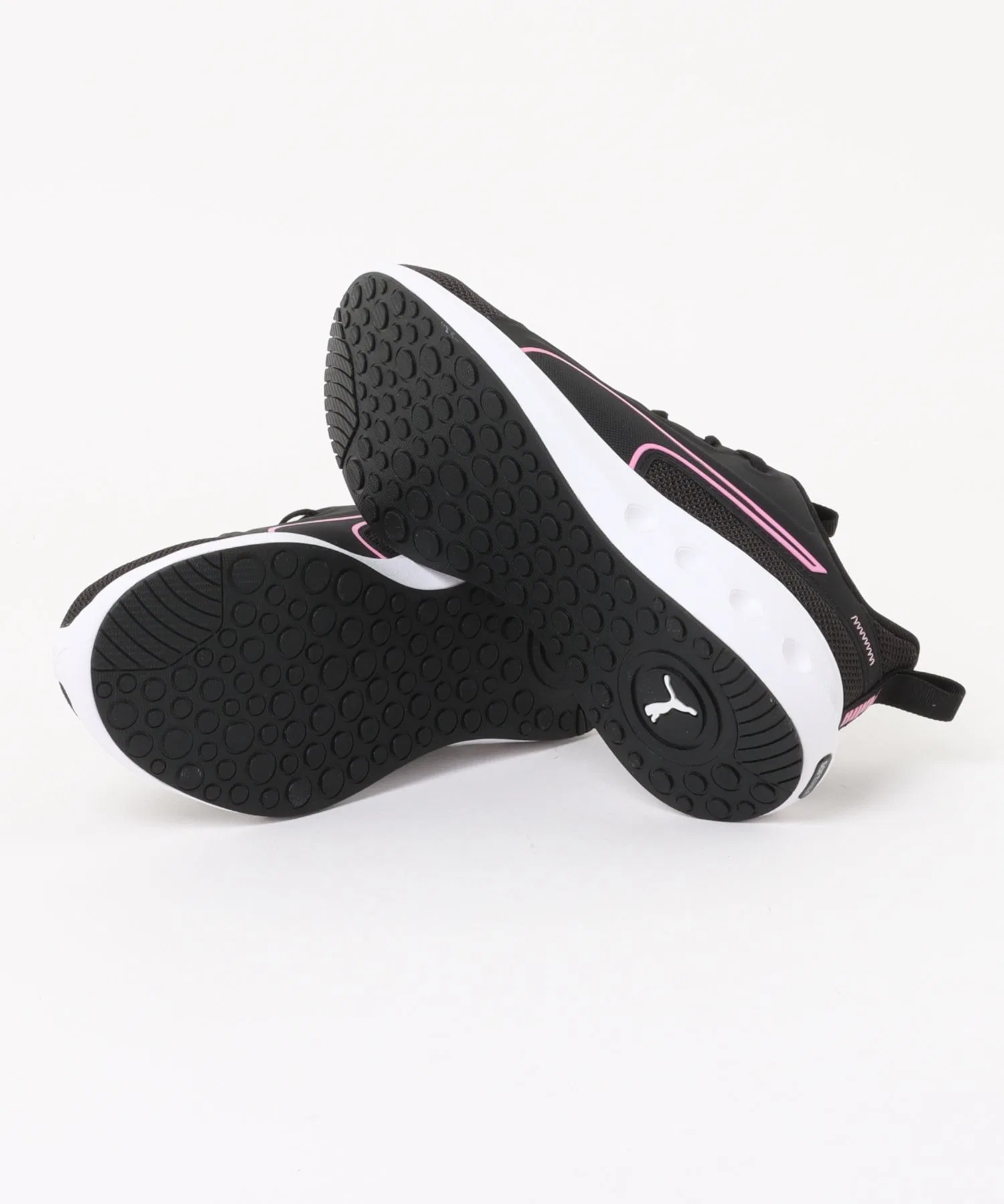 Детские кроссовки PUMA SOFTRIDE CARSON чёрно-белые — фото 3