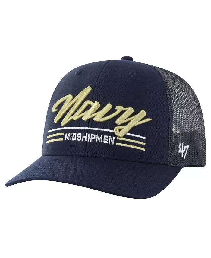 

Мужская регулируемая шляпа темно-синего цвета для гардемаринов Garner Trucker '47 Brand, синий