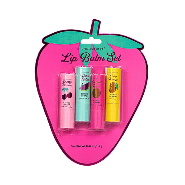 

Набор бальзамов для губ Lip Balm Set Feeling Fruity, 1 UD