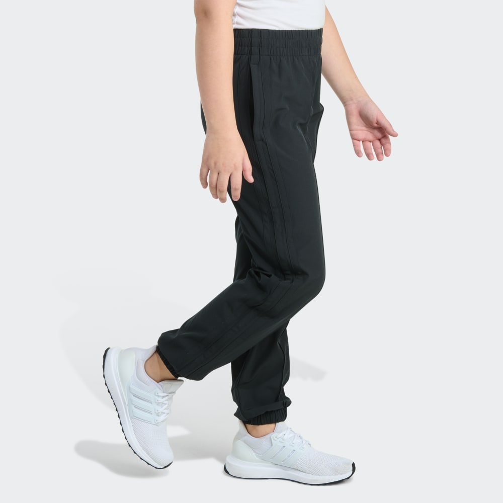 Спортивный костюм Adidas Elastic Waistband Woven 3-Stripe Pant, черный — фото 4