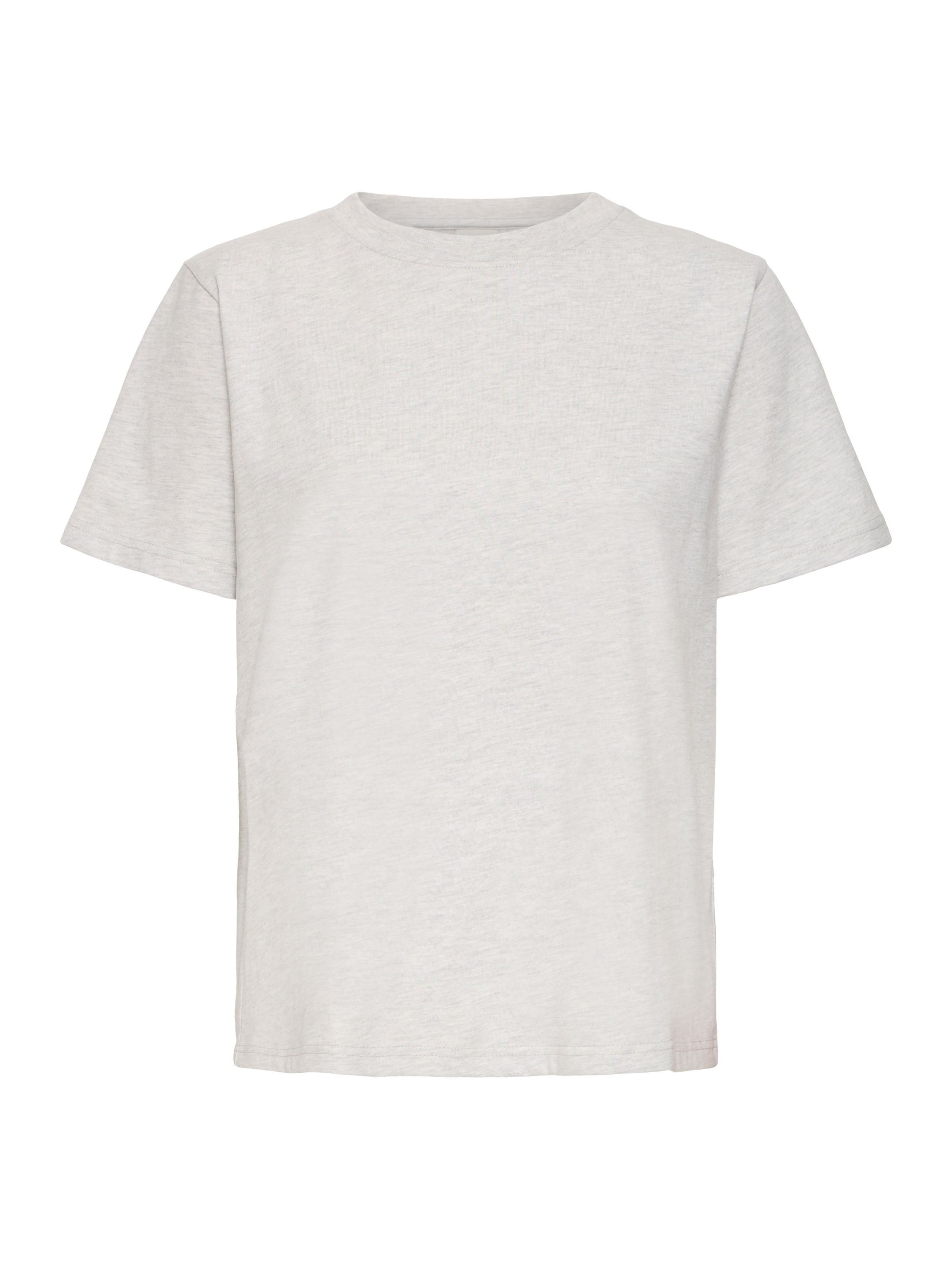 

ICHI Футболка 'IHPalmer' в крапчатом сером цвете