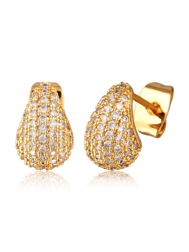 

Elli Латунные серьги в золотом исполнении