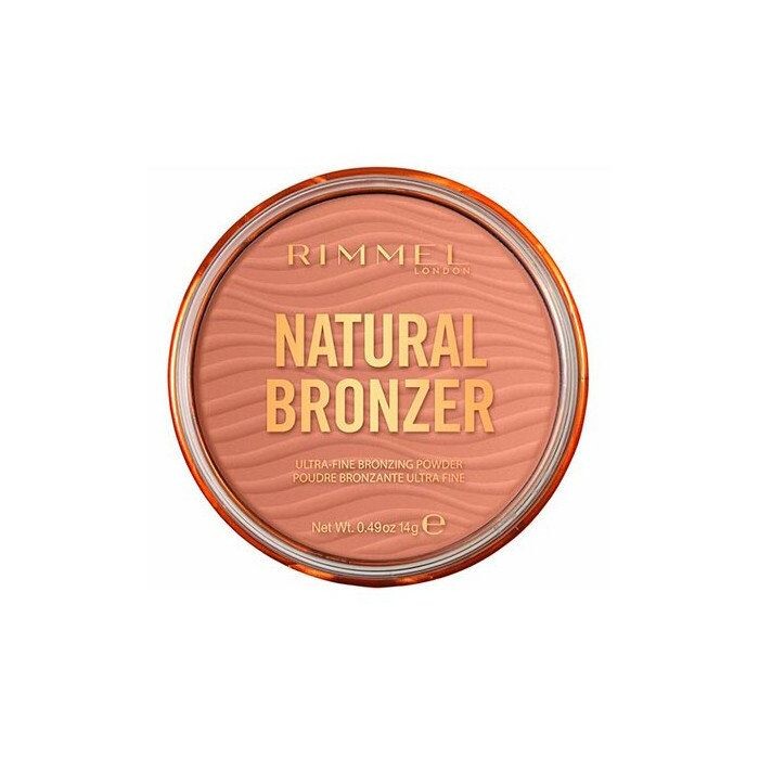 

Бронзер для лица Natural Bronzer Polvos Bronceadores Rimmel, 001 Sunlight