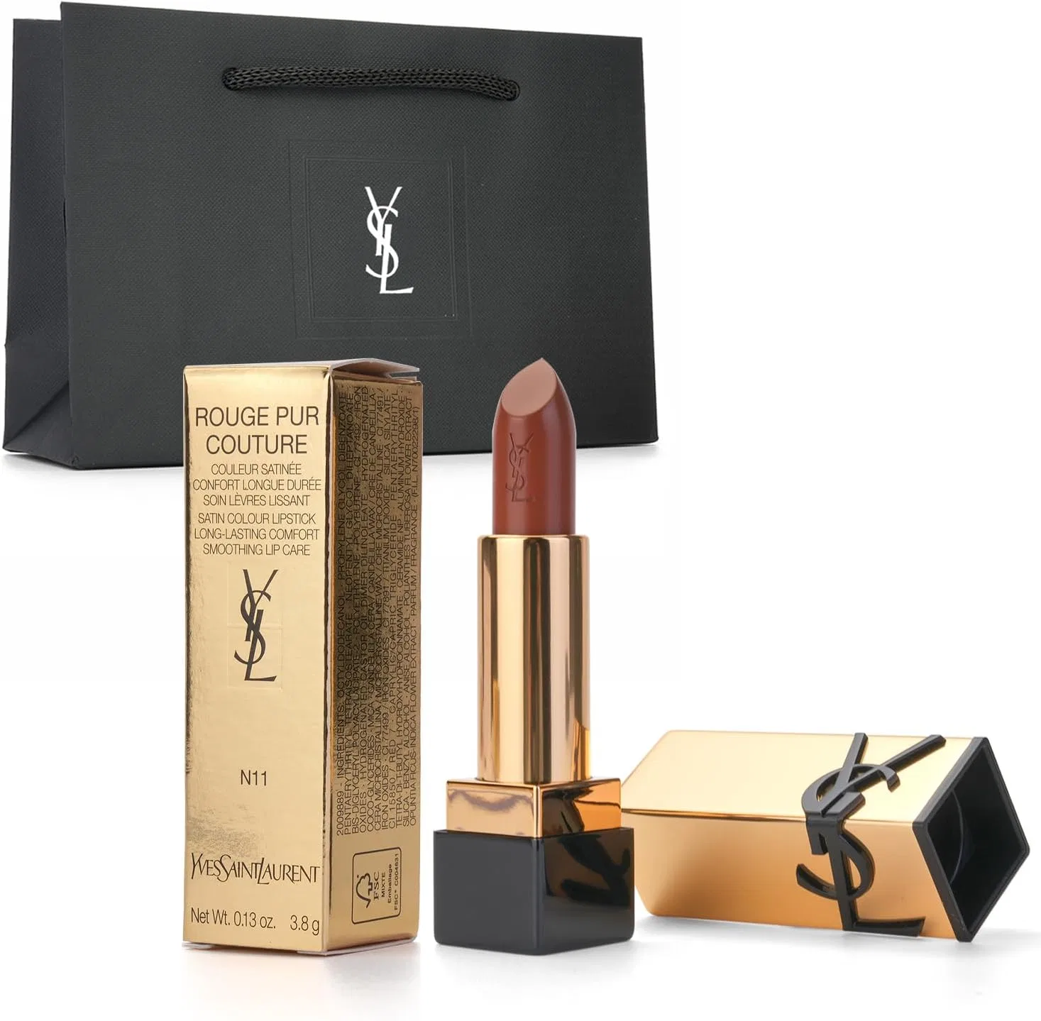 Помада Yves Saint Laurent Rouge Pure Couture оттенок Blanc Caftan 3.8 г