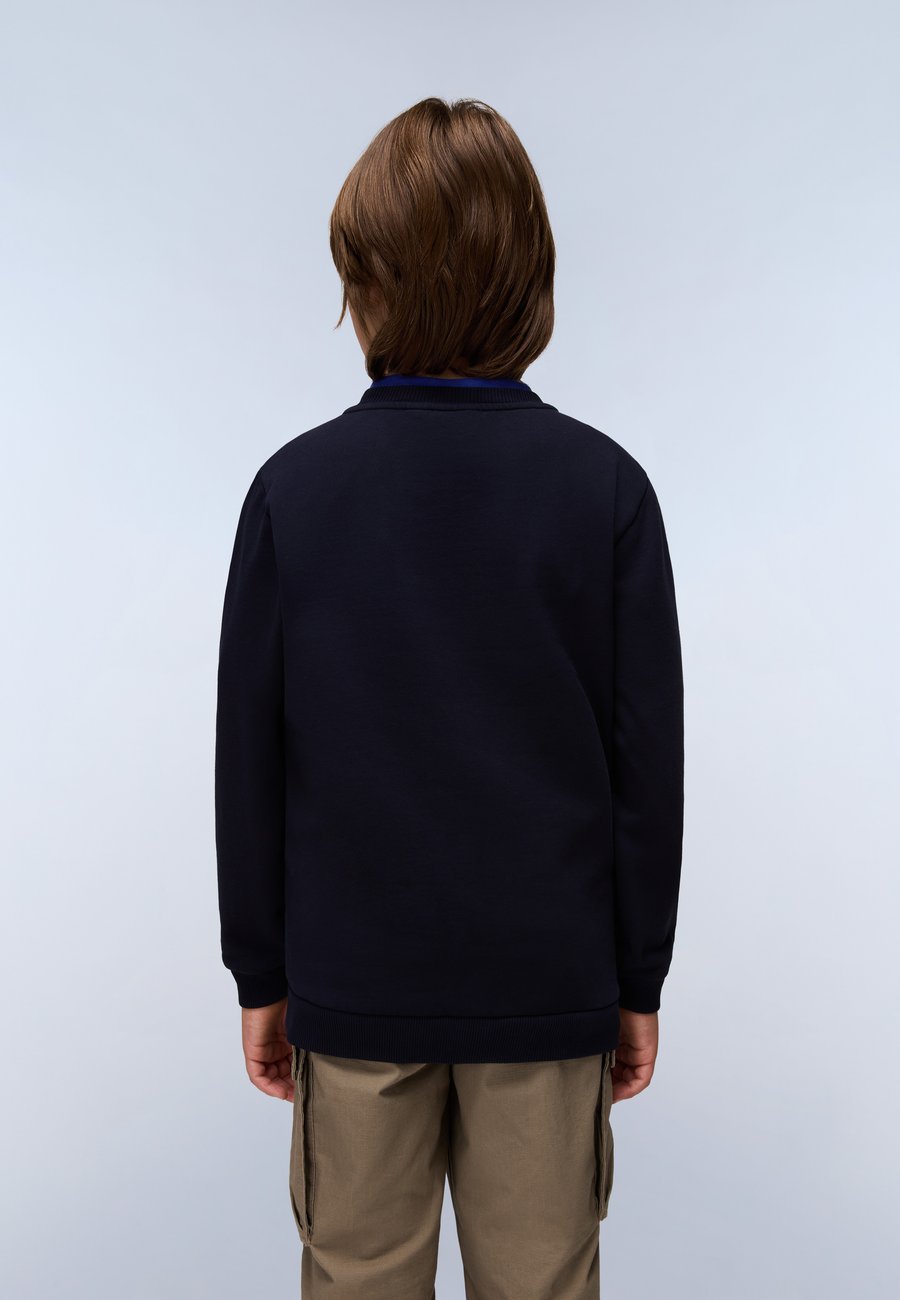 Толстовка Napapijri BALIS UNISEX, Blu Marine/Dark Blue — фото 2