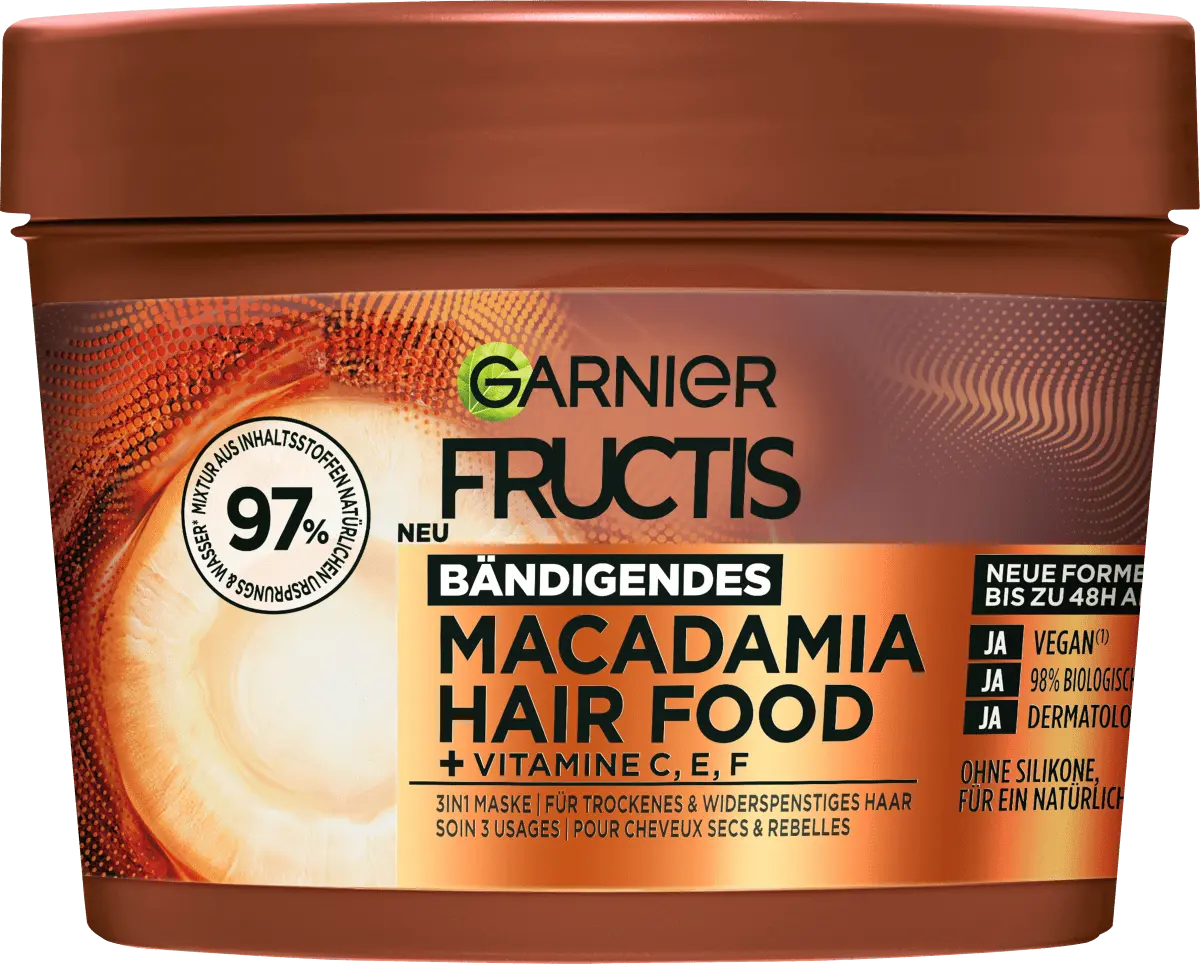 

Уход за волосами Маска Macadamia Hair Food 3в1 400мл Garnier