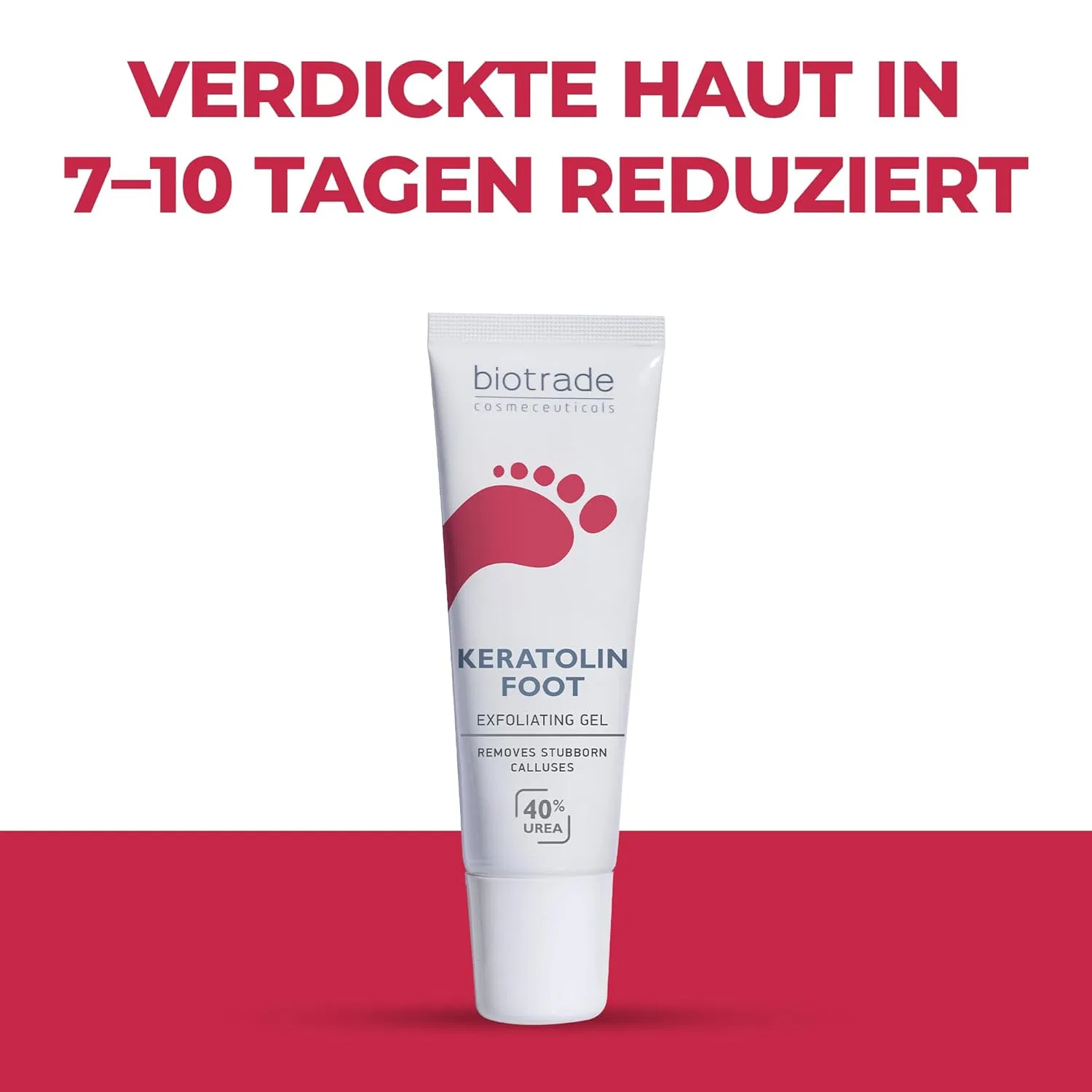 Гель для ног Biotrade Keratolin с 40% мочевиной и гликолевой кислотой, 15 мл Biotrade — фото 2