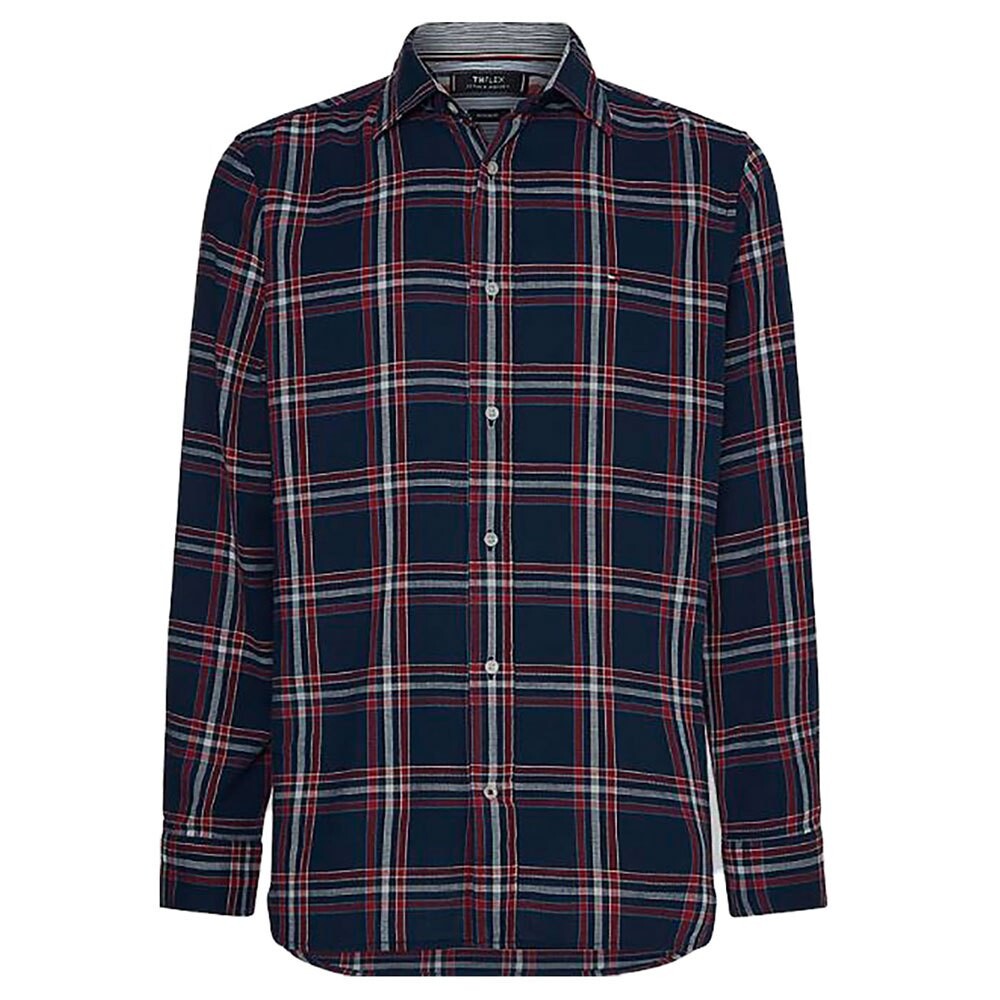 

Рубашка с длинным рукавом Tommy Hilfiger MW0MW20588, синий