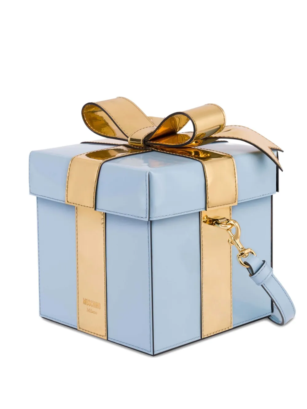 

Сумка на плечо с бантом Moschino, синий