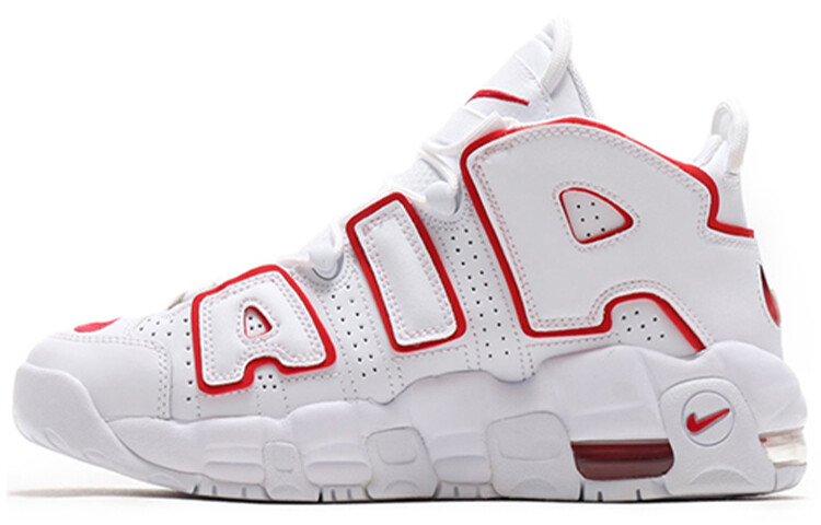 

Кроссовки Nike Air More Uptempo 'White Varsity Red' Gs