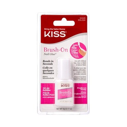 

Клей для ногтей с кисточкой 0,17 унций Kiss