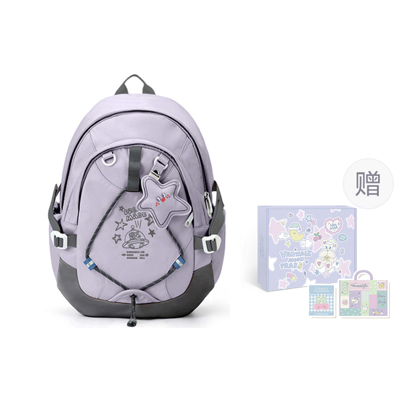 

Рюкзак VANWALK Planet Rabbit Series Backpacks, Grape Purple