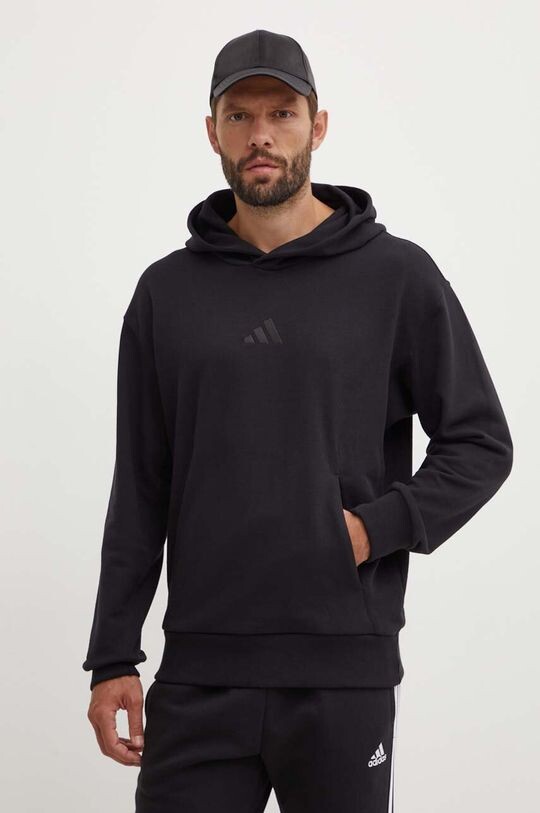

Толстовка из хлопка All SZN adidas, черный