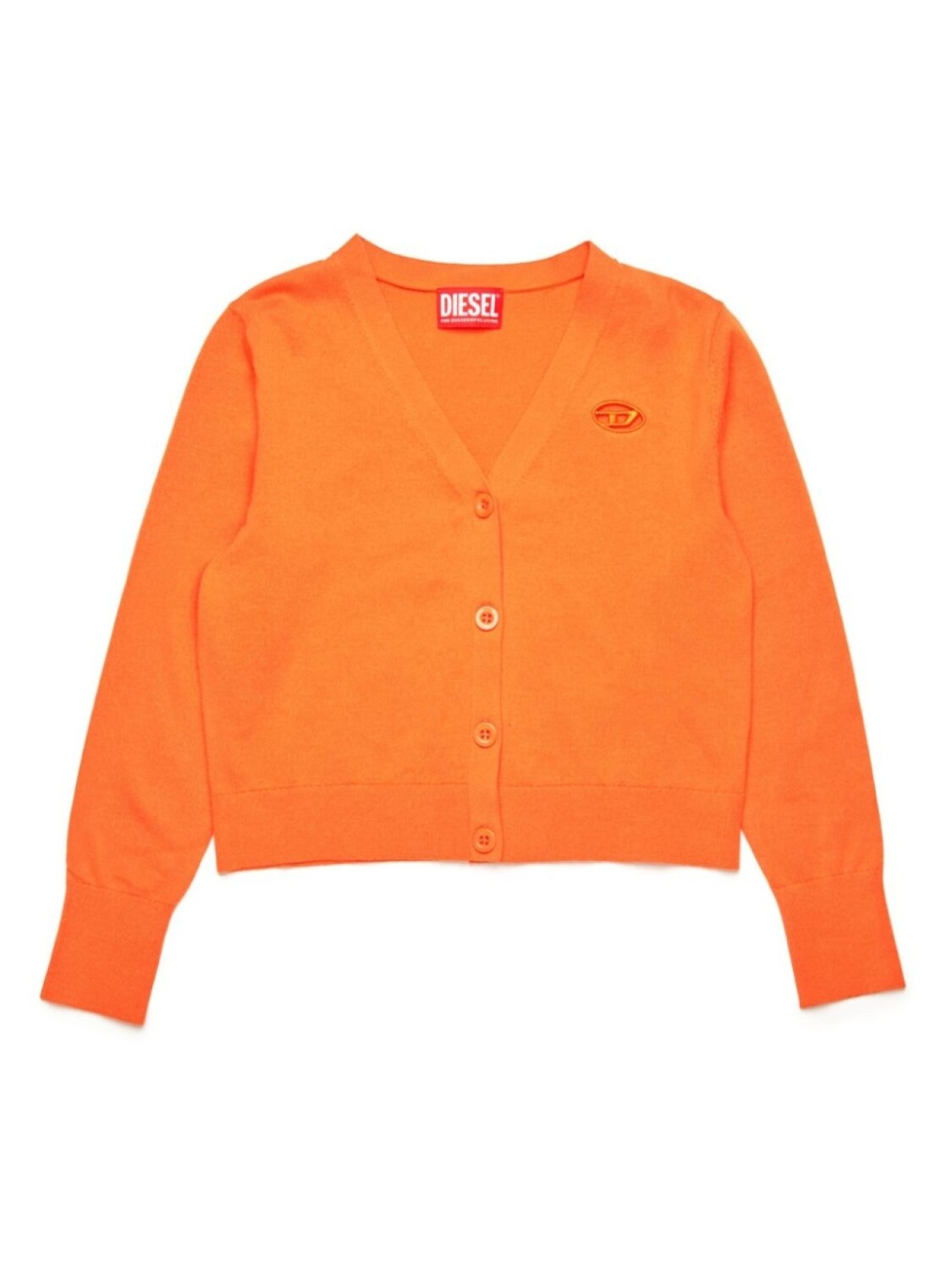 

Diesel Kids кардиган Oval D, оранжевый