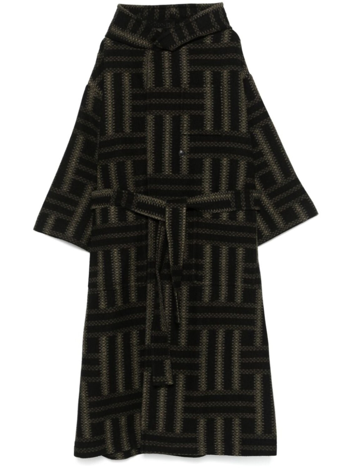 

Kenzo двубортное пальто, черный