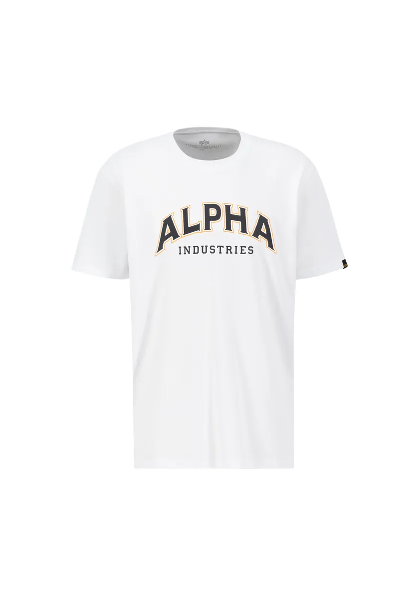 

Футболка Alpha Industries " Alpha Industries Мужская - Футболки College T", белый