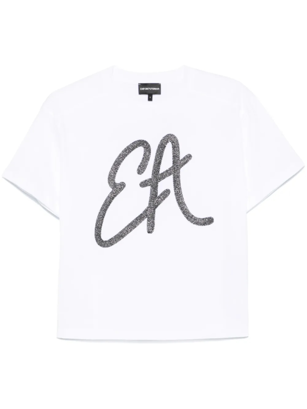 

Футболка с логотипом Emporio Armani, белый
