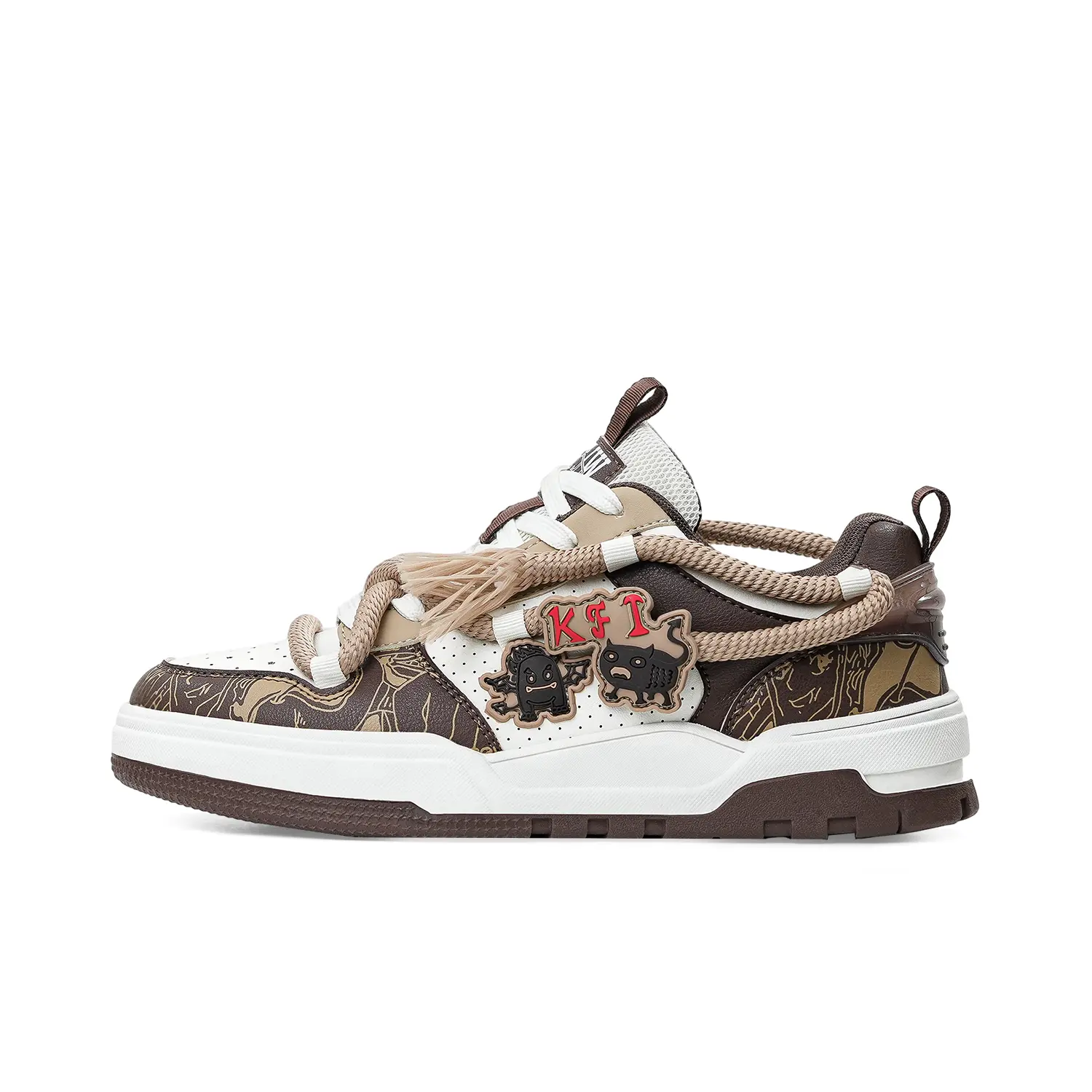 

Кроссовки Foot King/KFT Skateboarding Shoes Men Low-top, темно-синий
