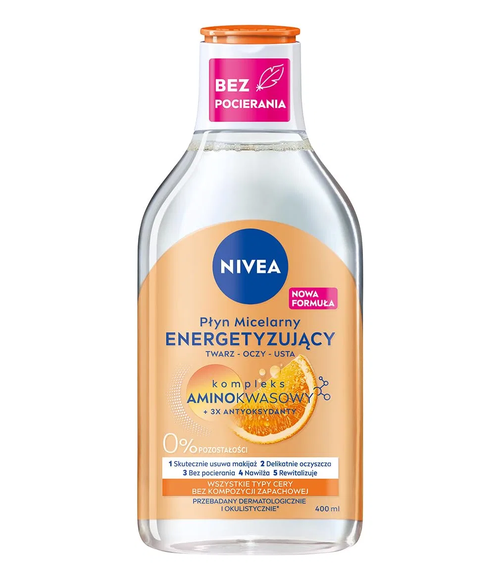 Мицеллярная вода Nivea — Energy Micellar Fluid