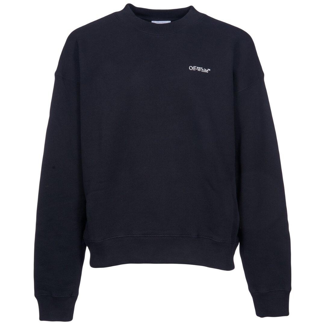 

Черный свитшот Lunar Arrow Skate Fit Off-White, черный