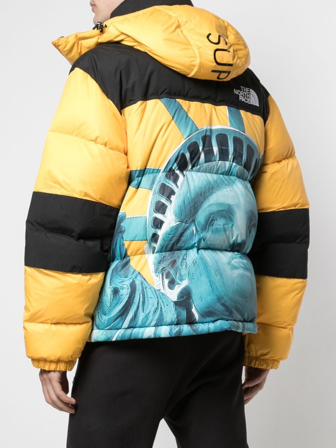 Пуховик Baltoro из коллаборации с The North Face Supreme, желтый — фото 4