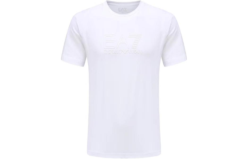 

Футболка мужская белая EA7 SS22 EMPORIO ARMANI