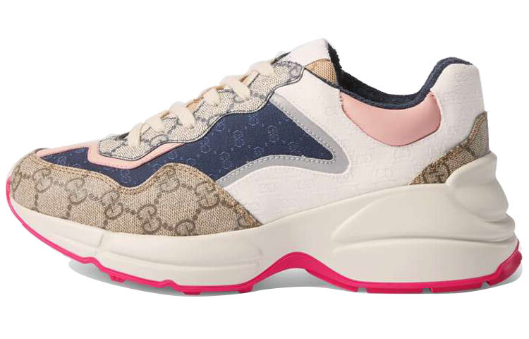 Кроссовки GUCCI Rhyton Beige Ebony Women's