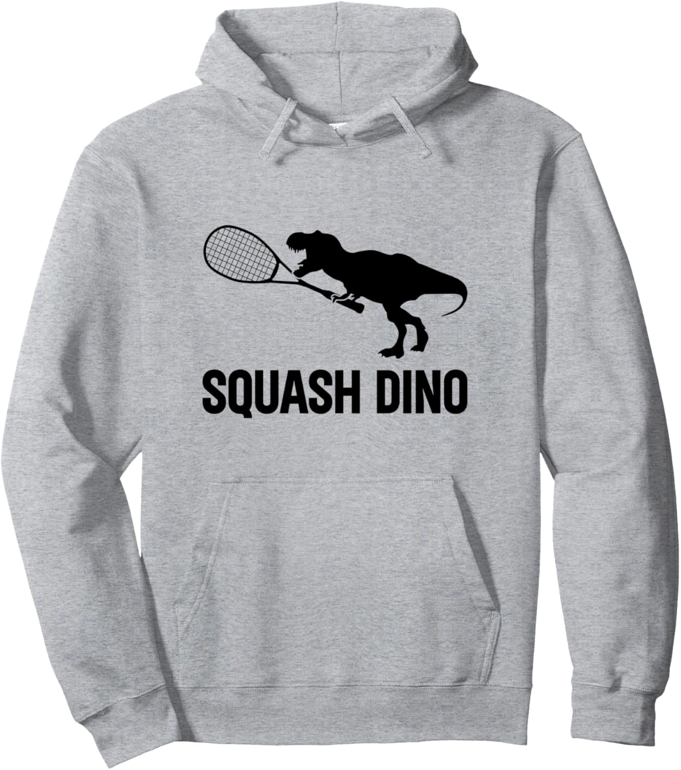 

Худи с динозавром для сквоша Funny Squash Dinosaur, серый