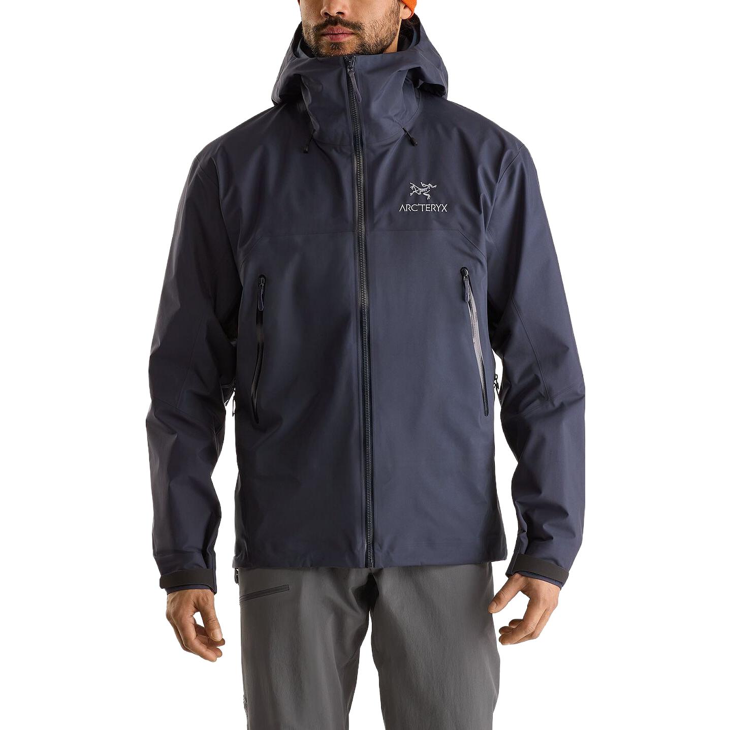 Arcteryx Двухцветная куртка с капюшоном Arc'teryx, Kingfisher Blue/Kingfisher — фото 4