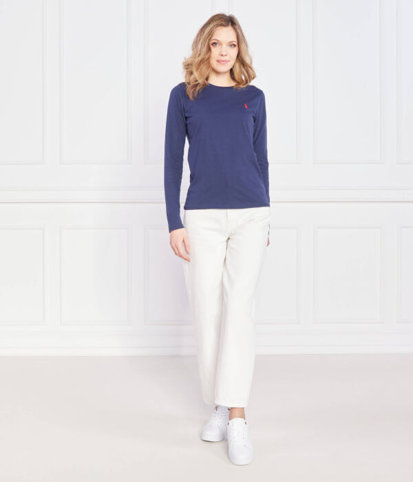 Блуза Regular fit Polo Ralph Lauren, синий — фото 2