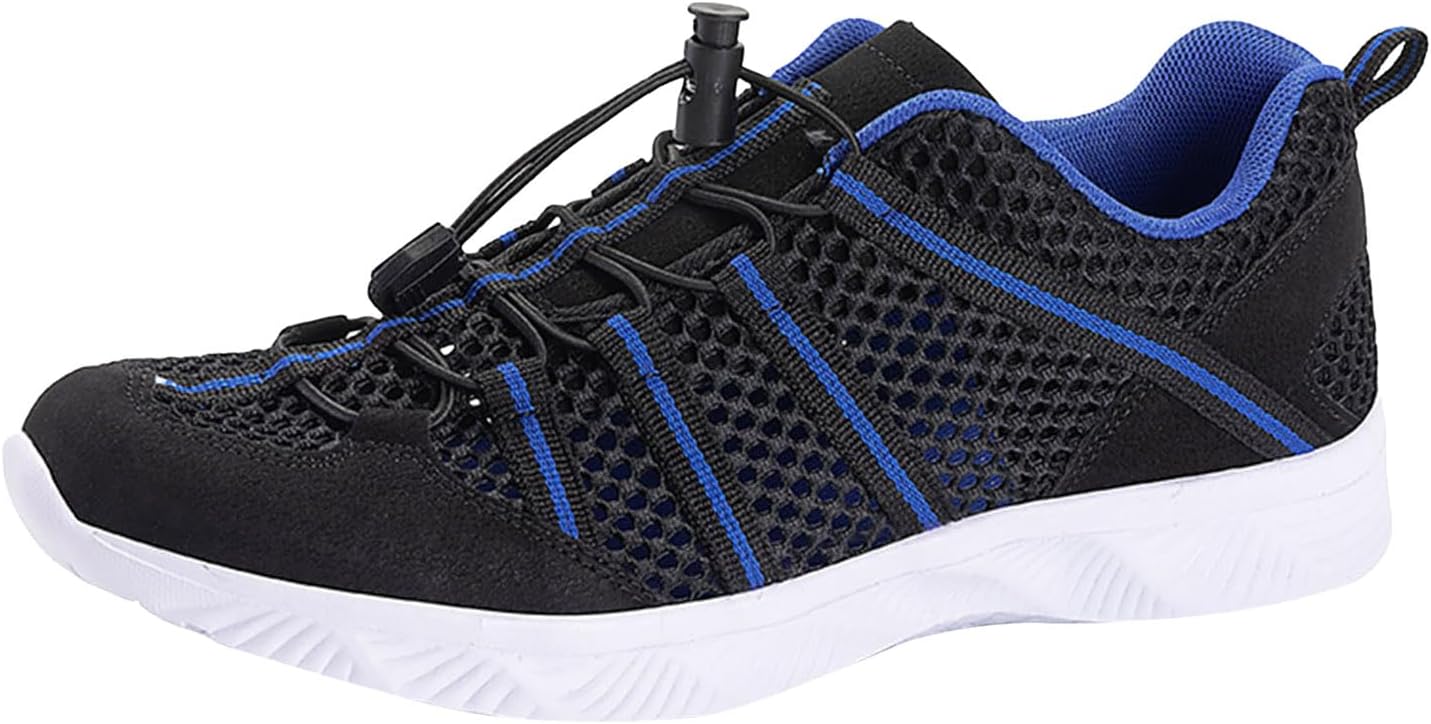 

Мужские кроссовки IWIHMIV для бега, дышащие, для ходьбы и тенниса, удобные, легкие спортивные обувь, черный