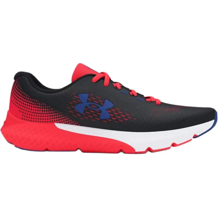 Under Armour Детские кроссовки Rogue 4 Abrasion Resistant низкие для бега черно-красные — фото 3