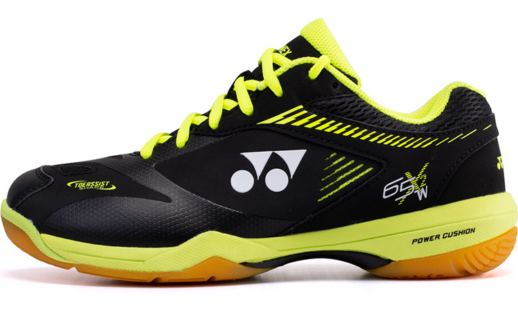 

YONEX Унисекс бадминтонные кроссовки низкие черные желтые кремовые