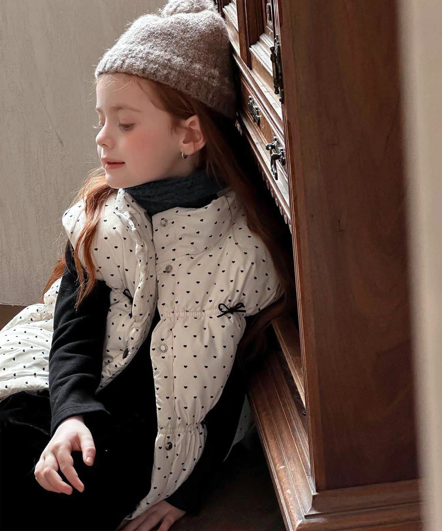 Мягкий жилет Aimoha Kids, off white — фото 3