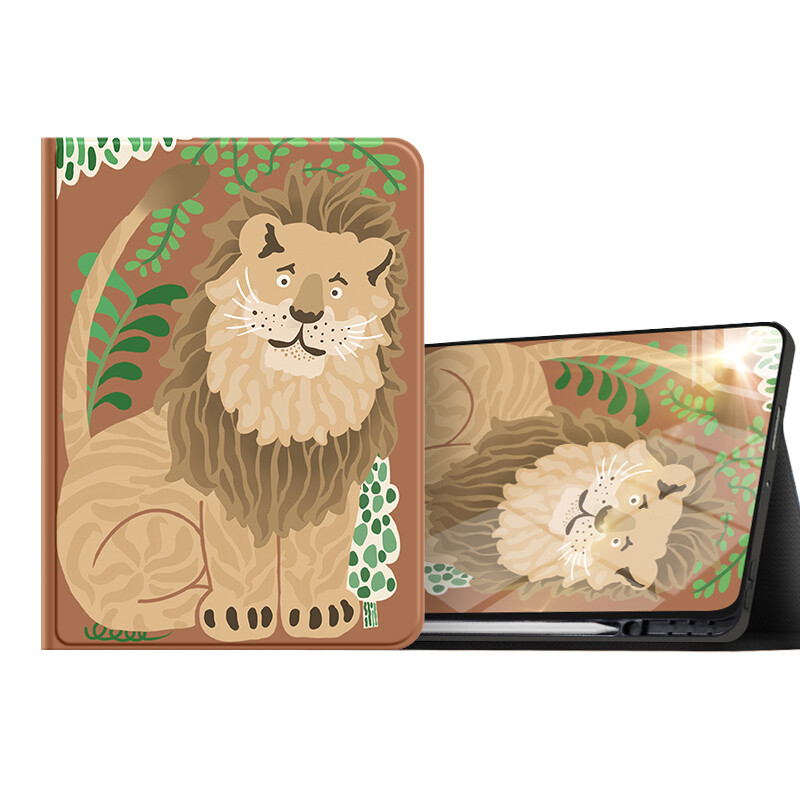 

Super Mouse Плоский защитный чехол, Crooked leopard