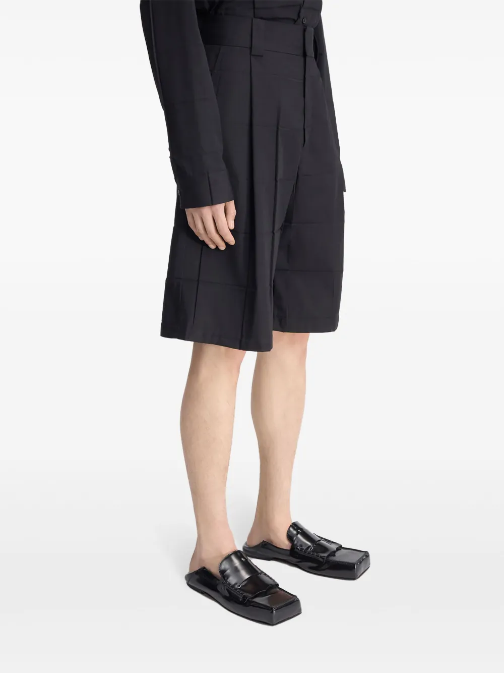 Шорты The Navega JACQUEMUS, черный — фото 4