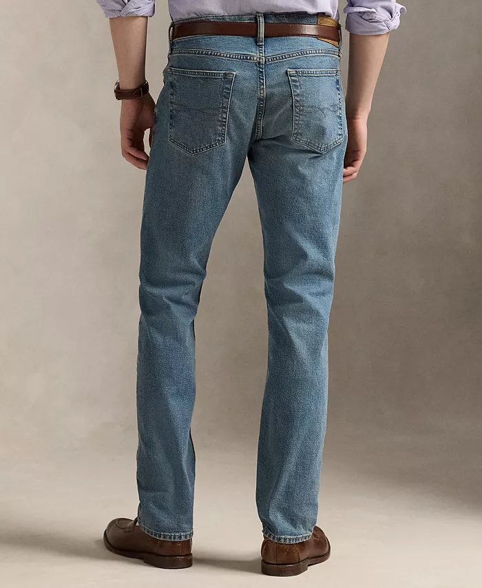 Мужские джинсы Varick Slim Straight Polo Ralph Lauren, синий — фото 3