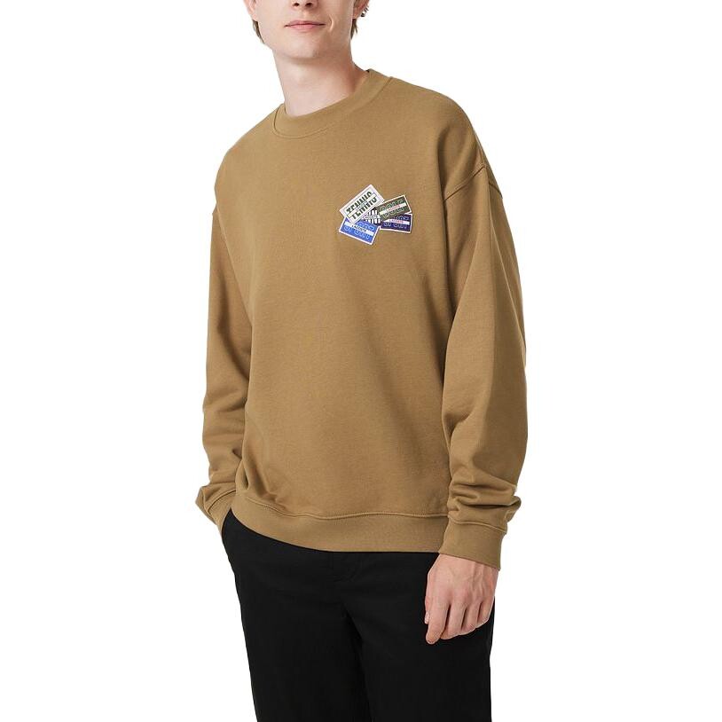 Толстовка мужская хаки Lacoste, хаки — фото 2